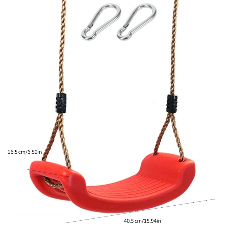 Kids Swing Seats Adjustable Swing Rope Indoor Outdoor Hanging Swing Set Garden Yard Rope Swing Board Equipmen 6