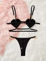 Abby Gold Chain Elegant Thong Set 4