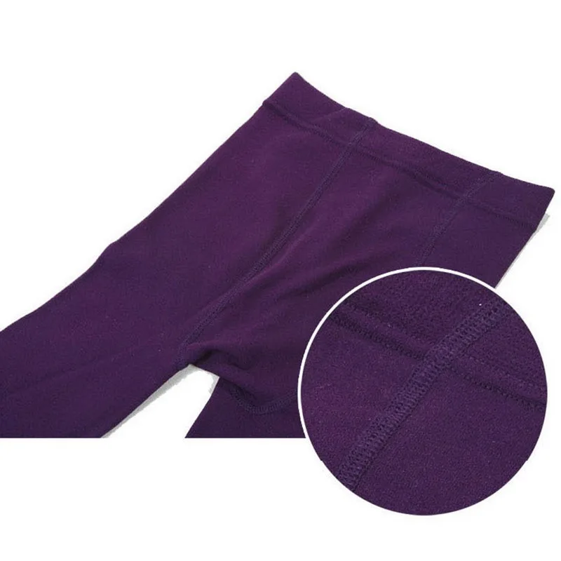 Solid Winter Pantyhose Woman Fleece Warm Thicken Thermal Tights Sexy Stockings Slim Elastic Velvet Pantyhose Female Leggings