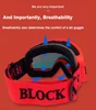 New Color-Changing Ski Goggles All-Weather Transparent Color-Changing Double-Layer Anti-Fog Cylindrical Ski Sports Glasses 4