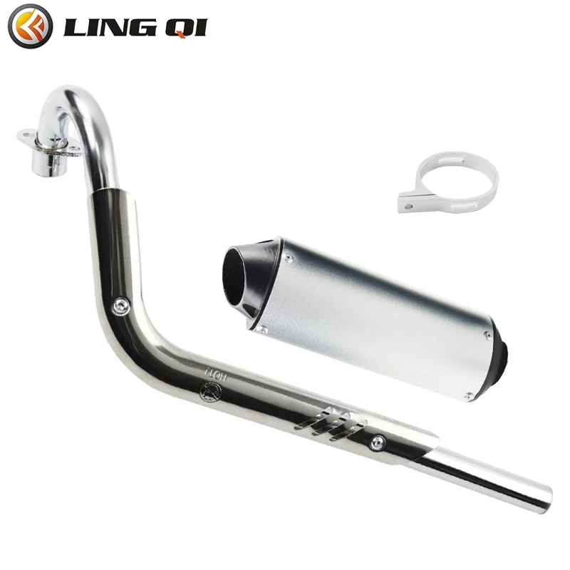 Silenziatore Universale Per Moto E ATV | Scarico In Acciaio Inox Con DB Killer Removibile | 36-51mm