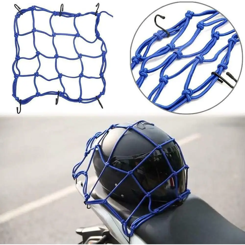 Motorcycle Cargo Net Motorcycle Luggage Net Net Helmet Rope Storage Bag