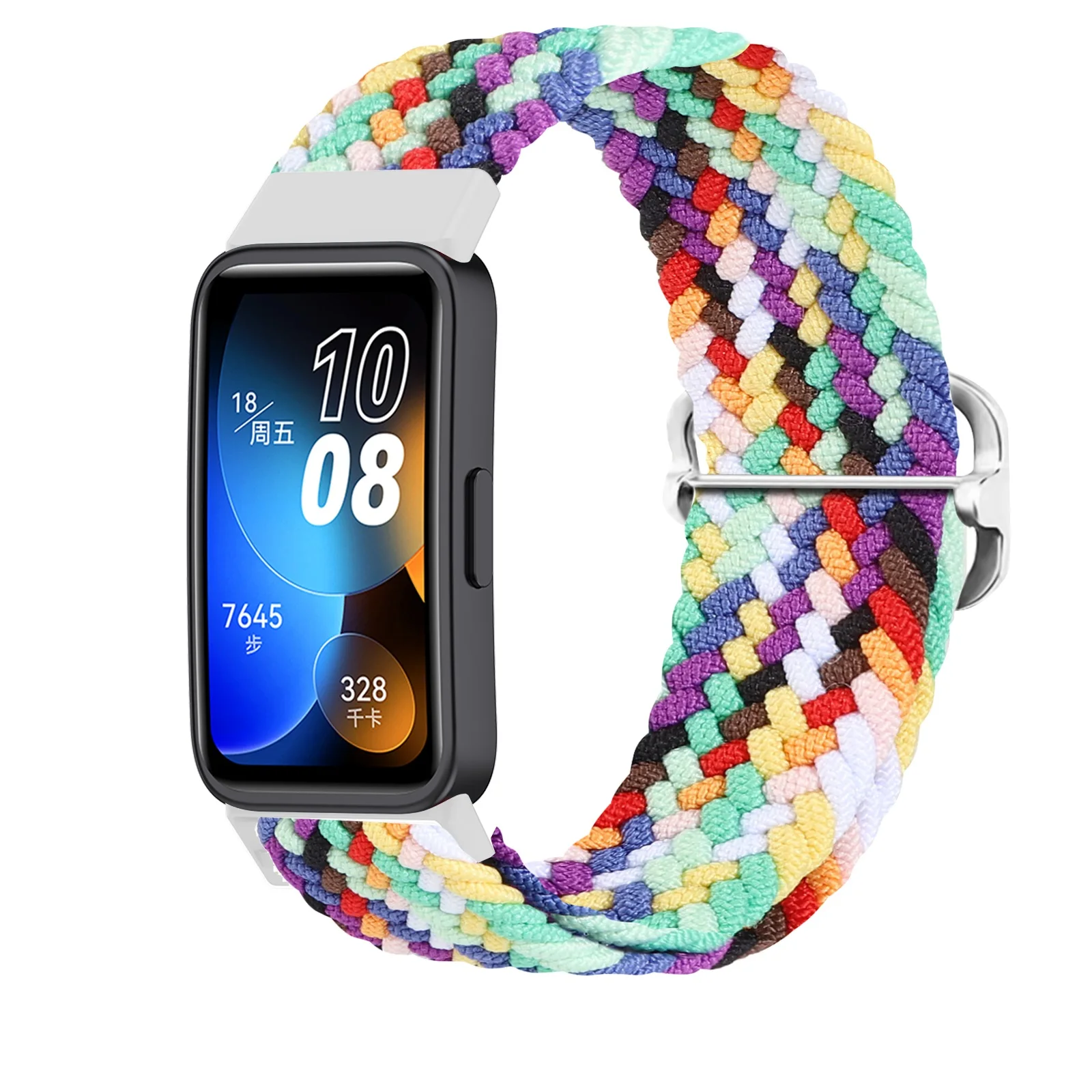 Adjustable Braided Solo Loop Elastic Nylon Strap Bracelet
