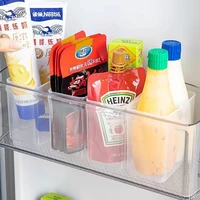Réfrigérateur alimentaire frais boîte de rangement réfrigérateur porte latérale fruits légumes épices alimentaire étui conteneur cuisine organisateur boîtes de rangement 4