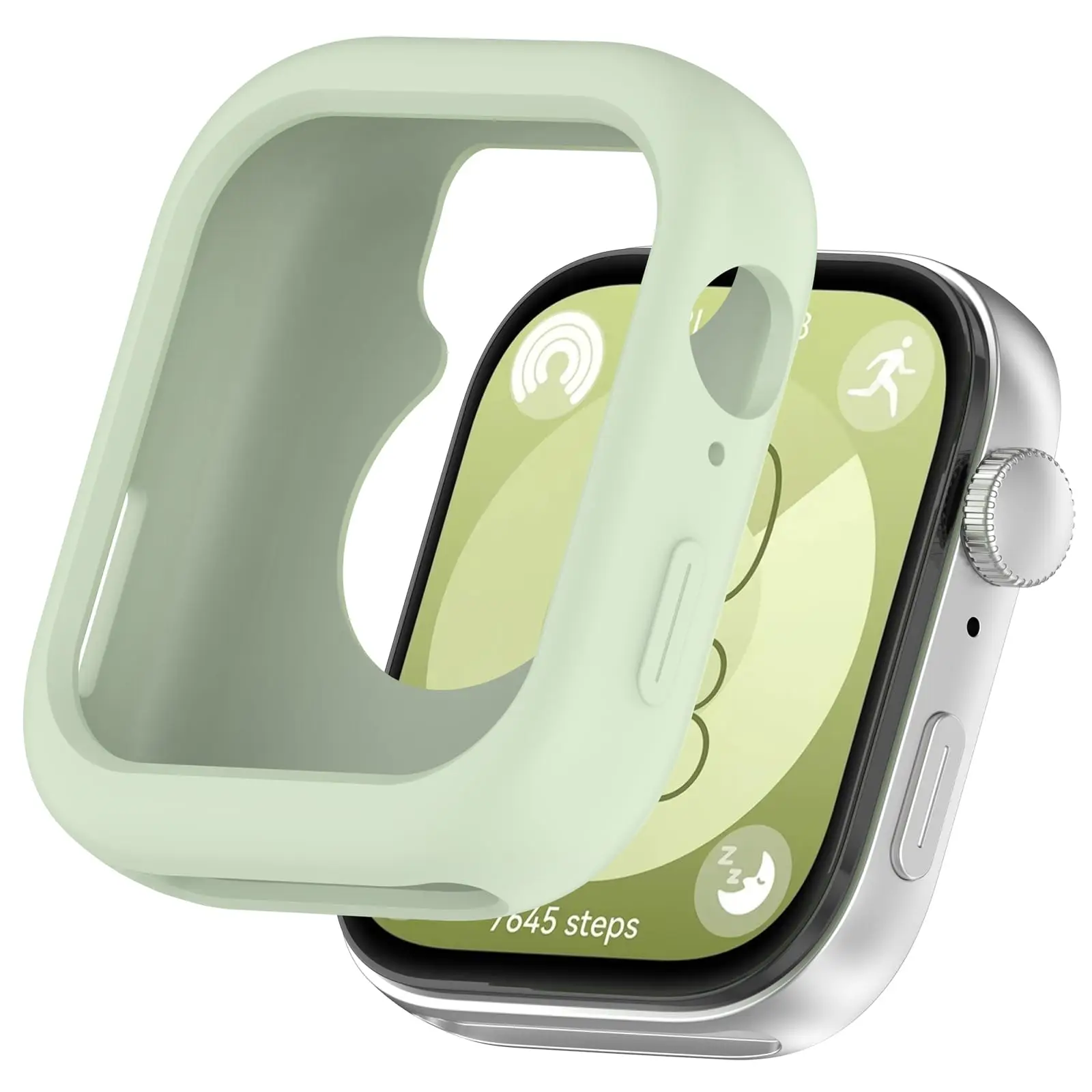 Soft Silicone Protective Case for Smartwatch - All-Around TPU Bumper Cover