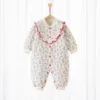 Soft Baby Girl Clothes Cotton Autumn and Winter Newborn Romper Cute Girls Bodysuits Warm Baby Boys Clothes Babies 0 to 12 Months 1