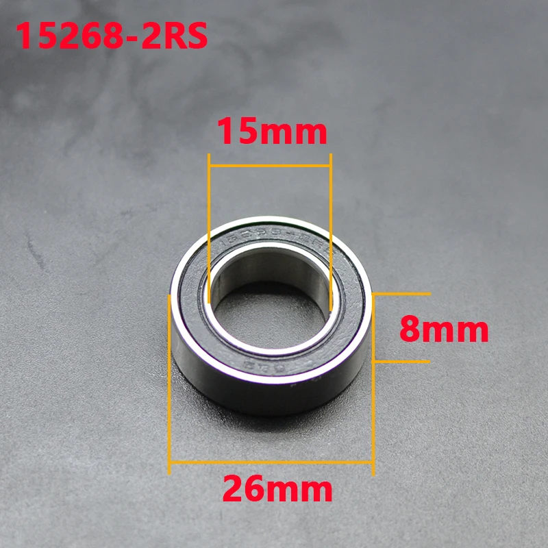Set of 10 Precision Ball Bearings for Bicycle Frame Pivot Repair, 15x26x7mm