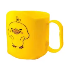 

Mouthwash Cups Cartoon Design No Odor Nice-looking Wide Application Toothbrush Mug Bathroom Accessories