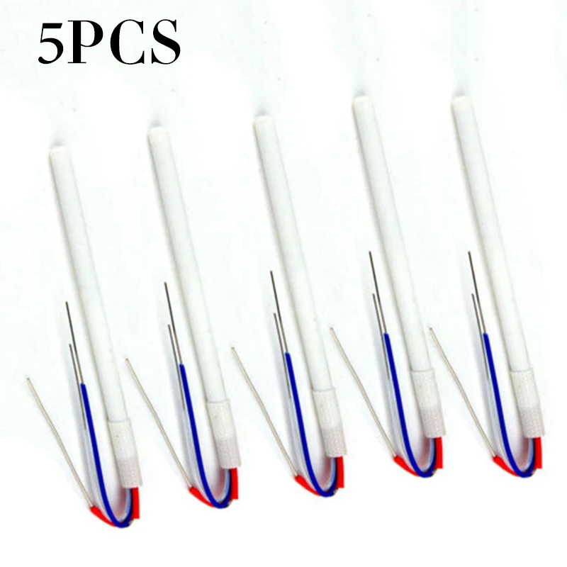 5 Pcs/set 50W Soldering Station Element Ceramic Heater For 936 898d 852d 909d 8586d 24V Four-core Wire For 1322 Soldering Iron 9cm heating core tools assembly external thermal element ceramic for 936 898d 852d 909d 8586d 5pcs iron soldering