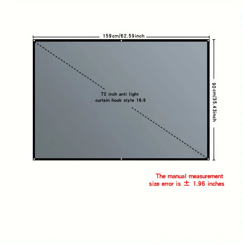 جهاز عرض الأعمال للمكتب المنزلي، شاشة سينمائية محم...