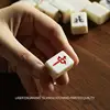 Mini Mahjong Traditional Chinese Version Game Set With Portable Box Mah-Jongg Travel Family Fun Toys Leisure Time Game 4