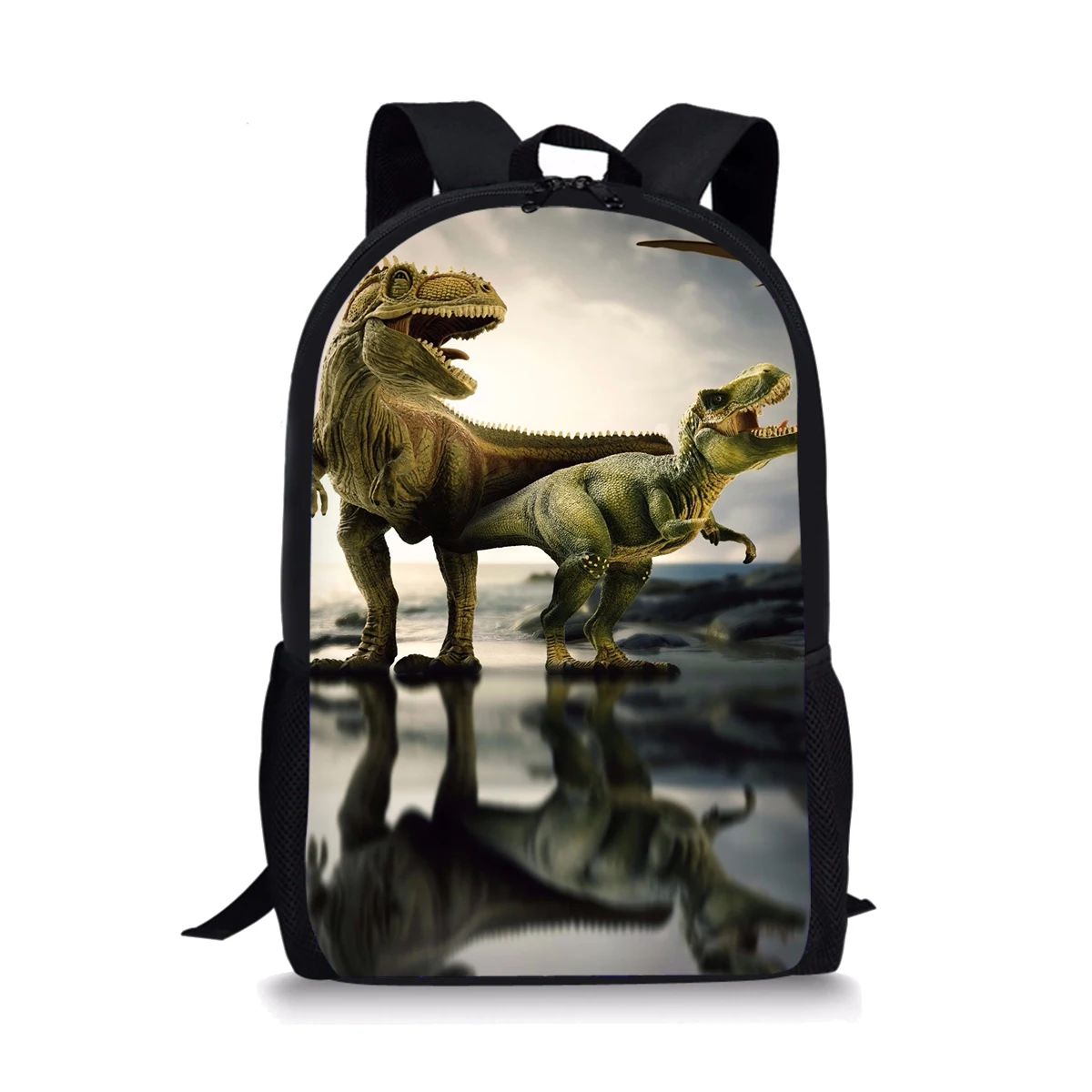 Dinosaur Pattern Kids School Bags Children Backpack For Girls Boys Student Book Bag Schoolbags Large Capacity Traveling Backpack