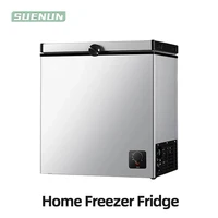 Kitchen Refrigerator Geladeira For Home Freezer Fridge Commercial nevera frigobar Single Door Beverage Freezer Icebox 1