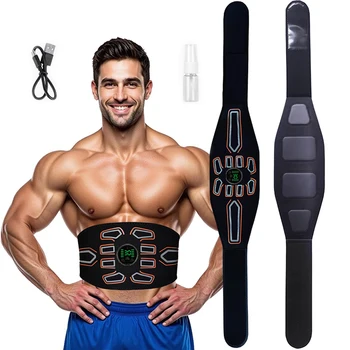 Electric EMS Muscle Toner – Smart Abdominal Stimulator & Slimming Belt (Rechargeable) 1