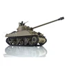 7.0 New HENG LONG 1/16 Plastic M4A3 Sherman RC Tank 3898 360° Turret Barrel Recoil TH19777-SMT4 6