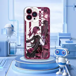 Elegant Honkai Star Rail Kafka Blade Clear Soft Phone Case Cover - iPhone 13 Pro Max (NCCLR01)