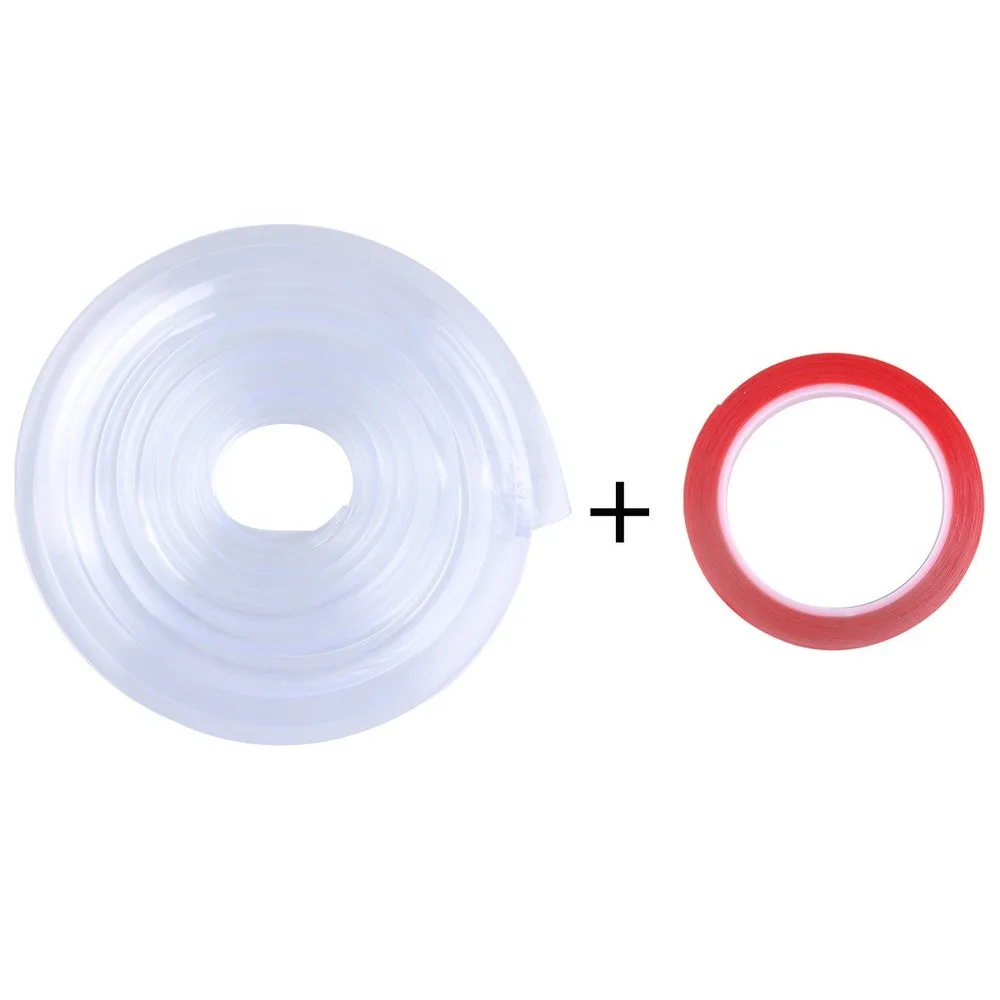 

1M Baby Safety Table Desk Edge Transparent Edge Corner Protection Strip Baby Collision Proof Edge Guards Soft Softener Bumper