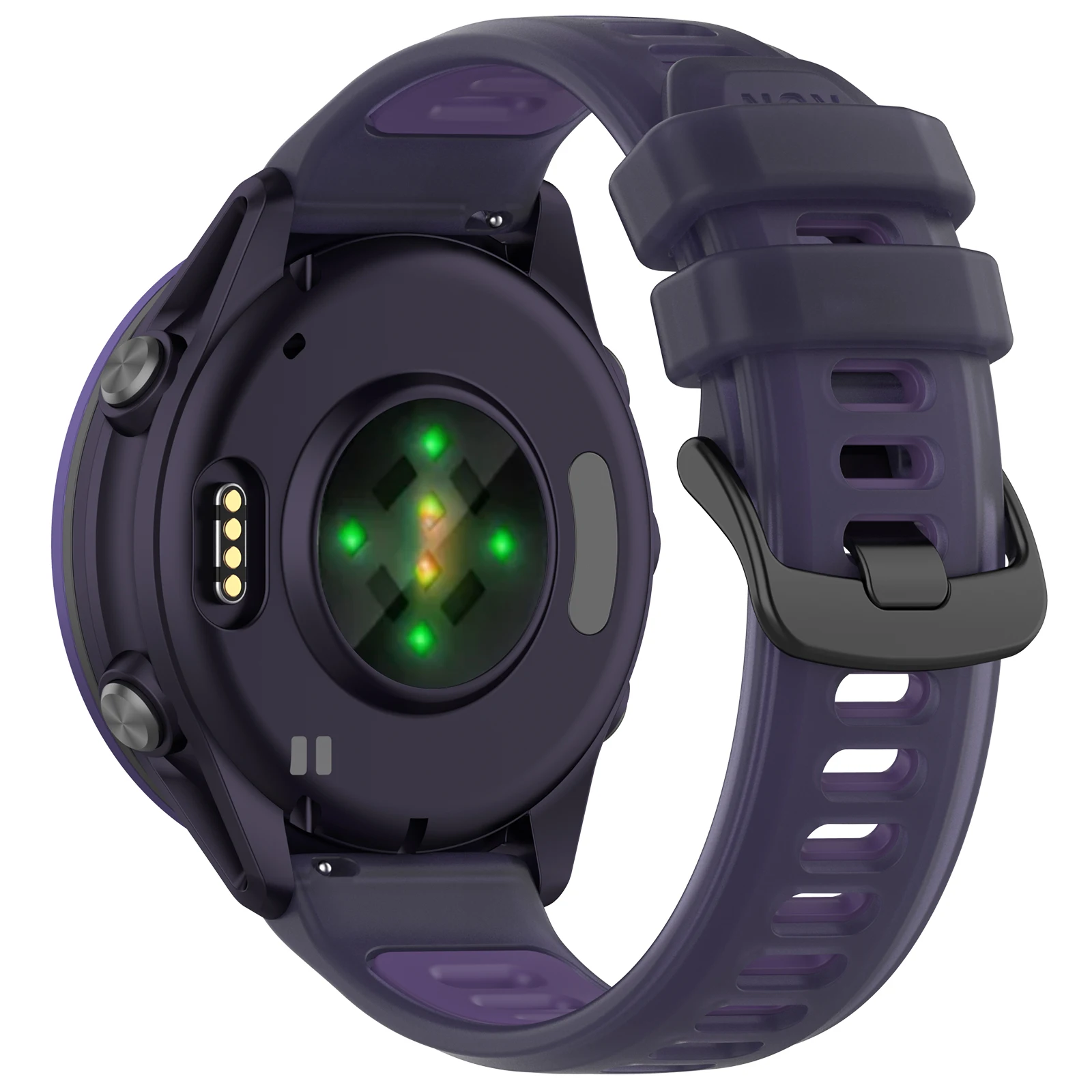 Universal Silicone Watch Band - 20mm/22mm Adjustable Strap