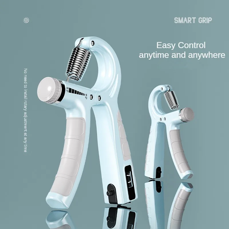 5-60Kg Adjustable Heavy Gripper Fitness Hand Exerciser Grip Wrist Training Increase Strength Spring Finger Pinch Carpal Expander
