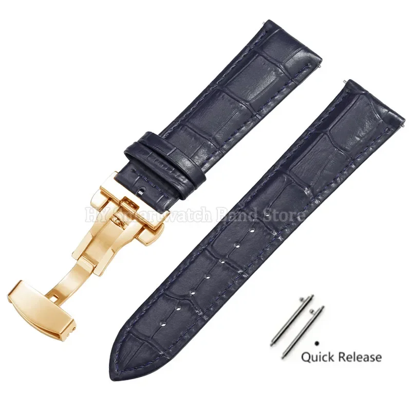 Premium Leather Quick Release Watch Strap - Universal Sizes