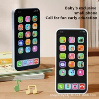 Children Multi-mode Touchscreen Simulation Iphone Model Early Education Toys Mobile Phone Music Phone  Intellectual Development 1