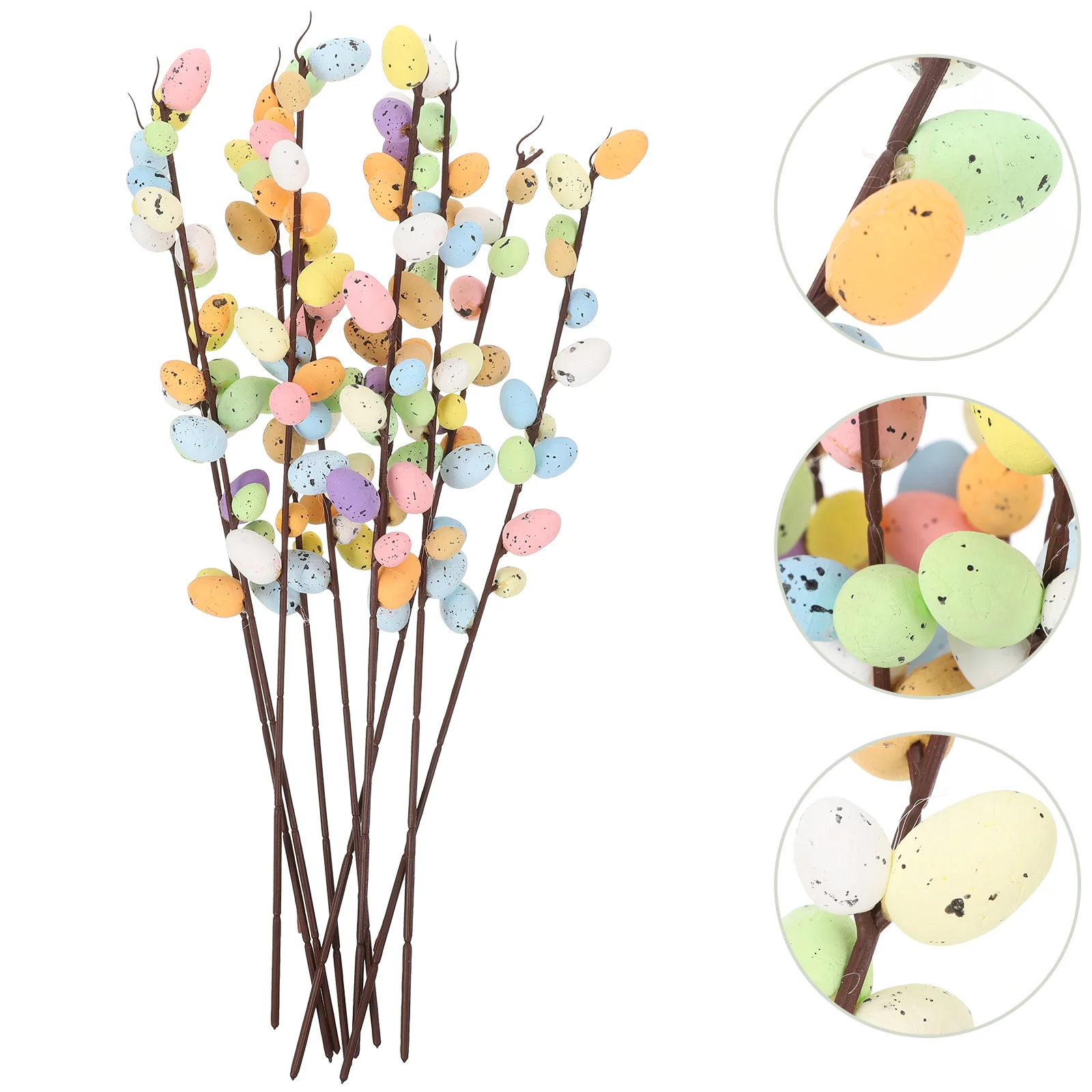 

Easter Egg Branches Artificial Easter Egg Picks Easter Egg Twig Stems for Floral Arrangement