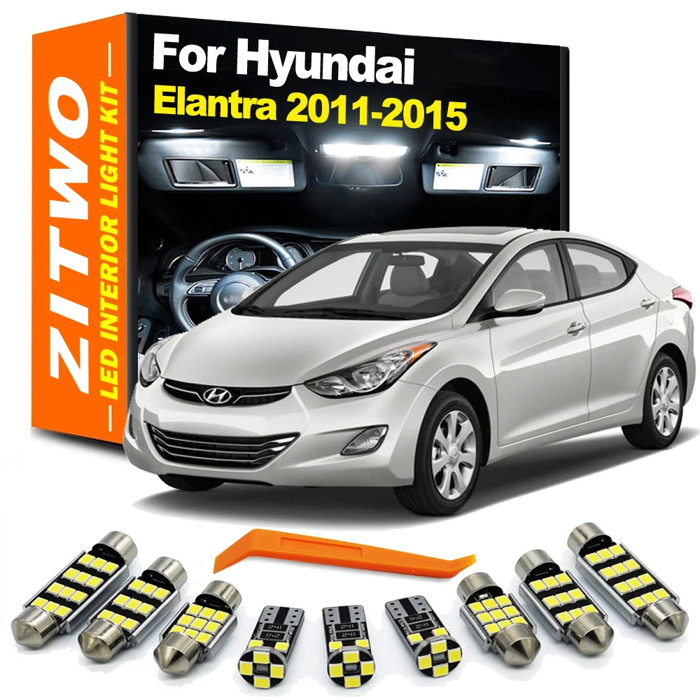 ZITWO10PcsLEDInteriorDomeReadingMapLightLicensePlateBulbKit