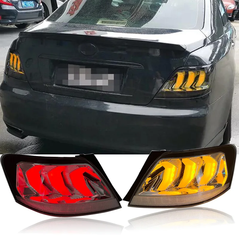 

LED Tail Lights For Toyota Reiz Mark X 2005-2009 Rear Running Lamp Brake Reverse Dynamic Turn Signal Taillight Assembly