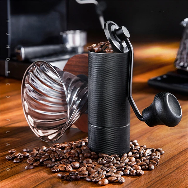 Manual Coffee Grinder CNC Stainless Steel Grinding Core Adjustable