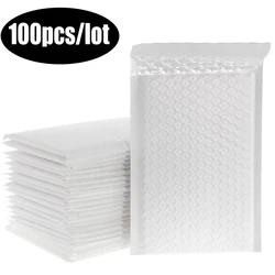 100PCS/Lot White Foam Envelope Bag Different Specifications Mailers Padded Shipping Envelope With Bubble Mailing Bags