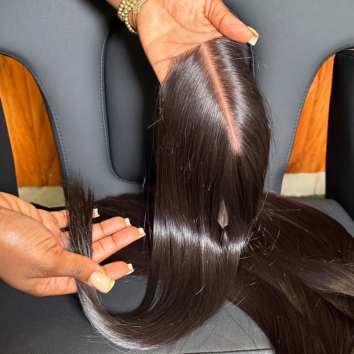 SKINLIKE 13x6 HD LACE Frontal Only Straight Undetectable 4x4 HD Lace Closure 150% Density 13x4 Lace Frontal for Women human hair closure