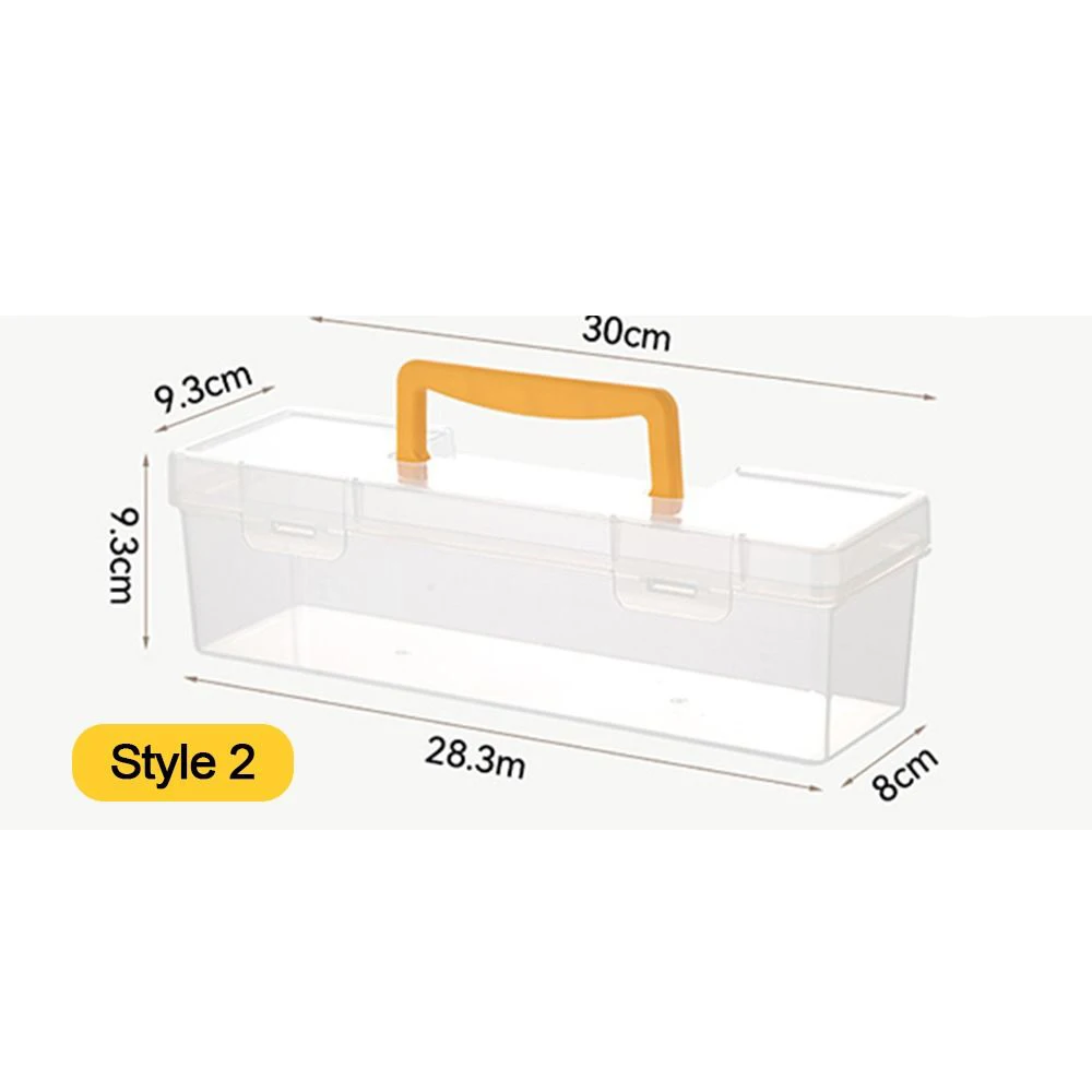 투명 하드웨어 도구 상자 다기능 도구 상자 플라스틱 부품 상자 도구 주최자 가정용 도구 보관 상자