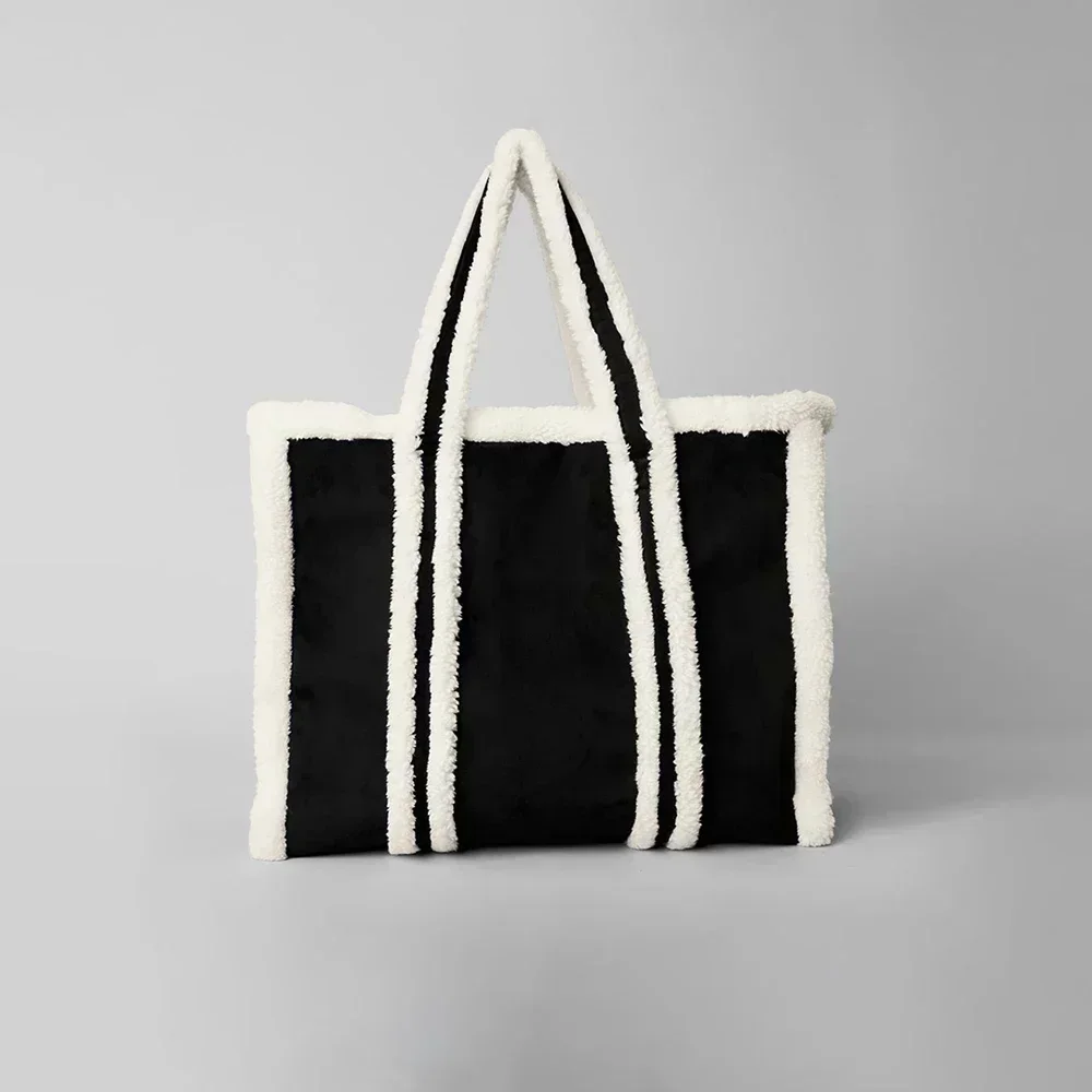 حقيبة كتف Motion Tote يومية ذات سعة كبيرة من القطي...