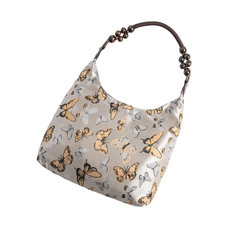 

Butterfly Print Women's Large Capacity Underarm Shoulder Bag Luxury Designer Handbag Ladies Clutch Bag Fashion Brand Casual Tote