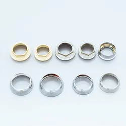 1pcs 35/40mm Faucet Spool Gland Shower Fixing Cap Cover Bowl Decorative Cover Kitchen Basin Faucet Replacement Accessories
