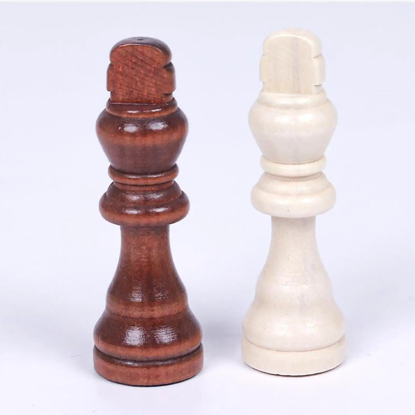 Wooden Chess Pieces International Chess Piece Parent Child Interaction Toy Replacement Casual Toy Puzzle Game 32Pcs/Set