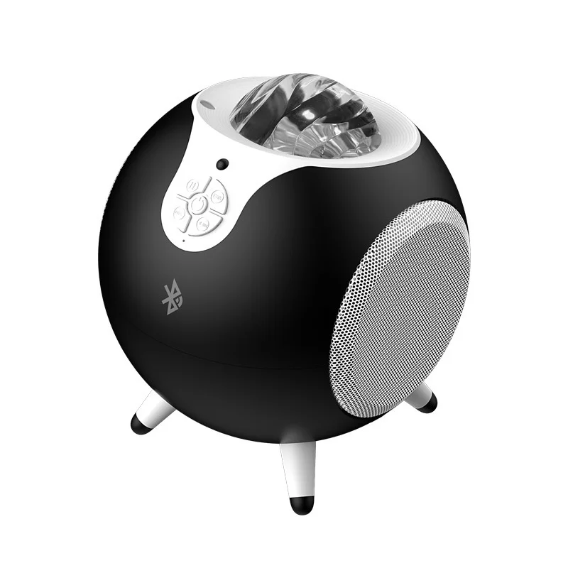 

New cross mirror projector with music beat mode, multiple lights flash, intelligent star lights, Bluetooth audio