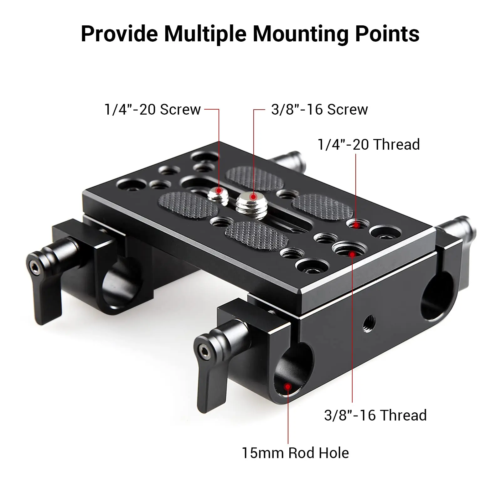 SMALLRIG Kamera Grundplatten Kit Mit 15 Mm LWS Stan Produktbild-Vorschau 8