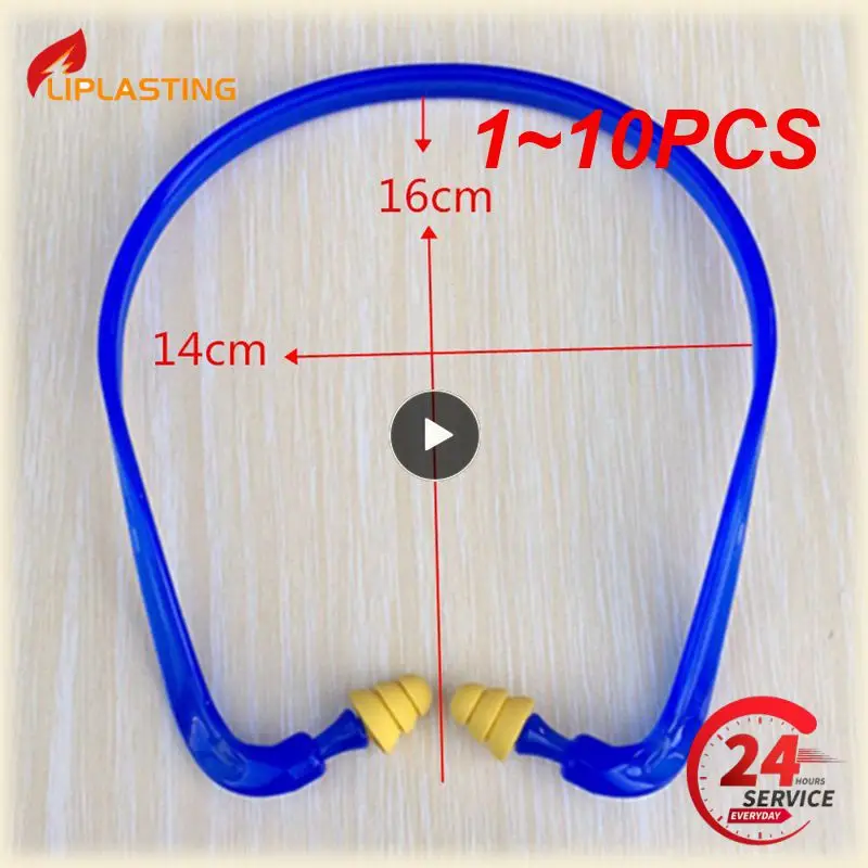 

1 ~ 10 шт. многоразовые беруши для плавания с шумоподавлением, беруши, защита ушей