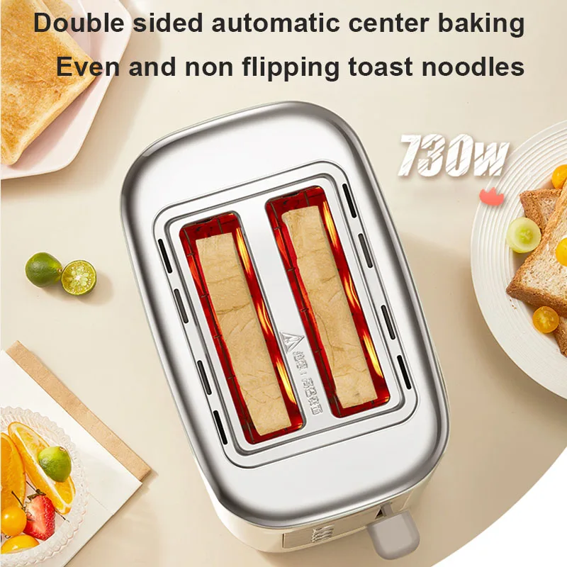 Tostapane elettrico in acciaio inossidabile per uso domestico macchina per  la cottura automatica del pane macchina per la colazione Toast Sandwich  Grill forno 2 fette - AliExpress