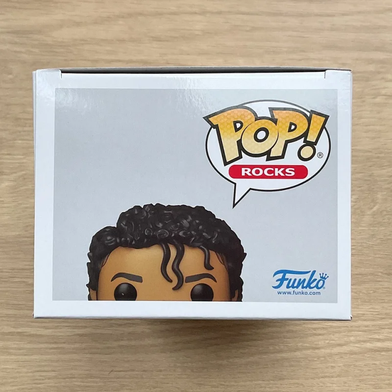 Funko Pop Rocks Michael Jackson Beat It Action Doll Model #491 Vinyl Sculpture Dolls Limited Edition Collection Fan Gifts