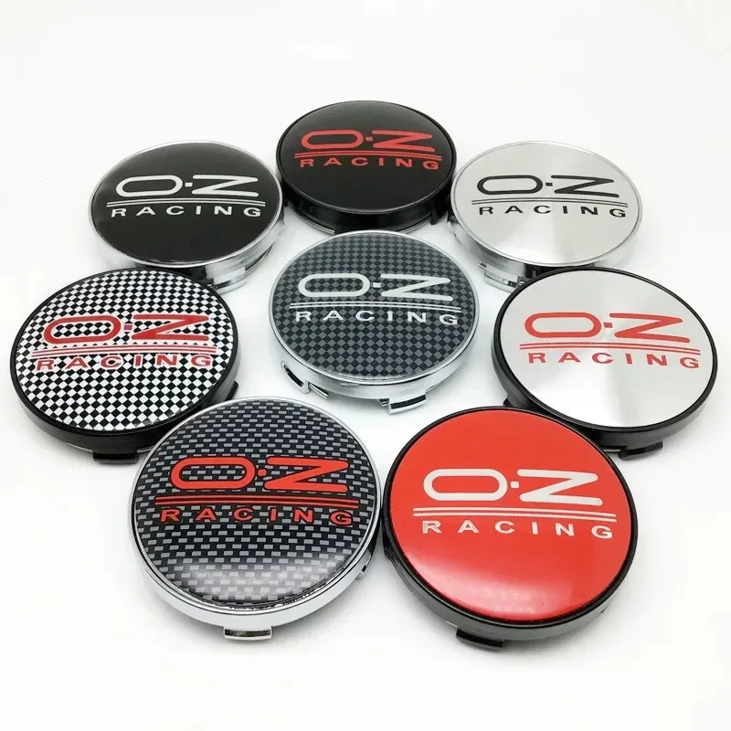OZ emblem Stickers Wheel Center Cap 4Pcs/set 60mm 65mm for Ford Mercedes w212 Volkswagen golf Honda BMW FIAT Volvo Tesla KIA wheel hub covers,wheel hub caps