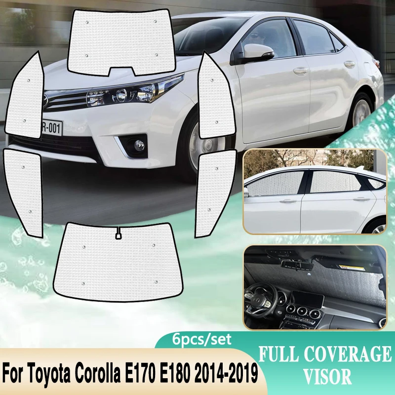 

Солнцезащитные очки для Toyota Corolla E170 E180 2014 2015 2016 2017 2018 2019