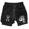 Men Performance Shorts Anime Demon Slayer Gym Shorts Summer Sports Fitness Workout Jogging Running  Print Short Pants RL00188 1