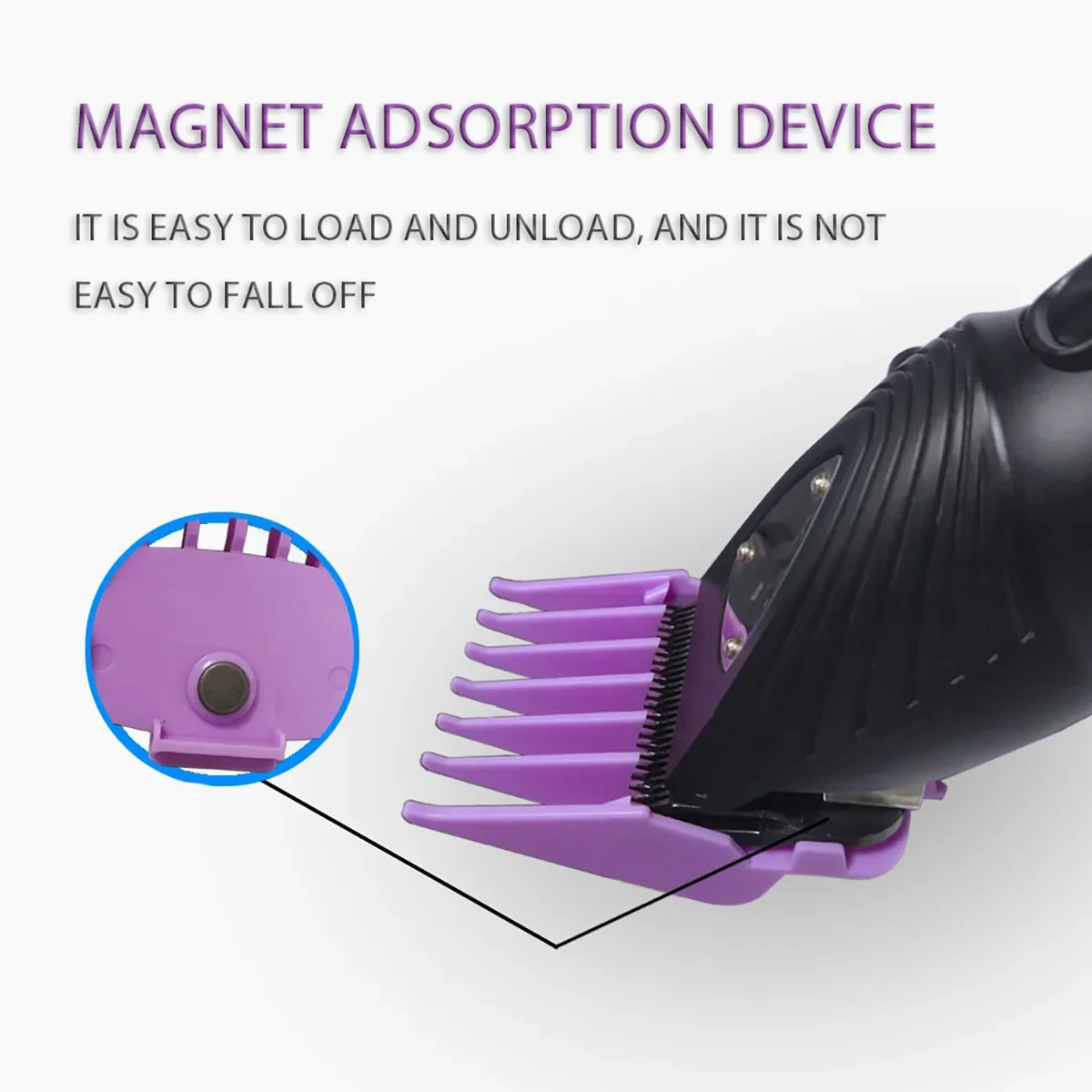 Hair Clipper Positioning Comb 6pc Hairdressing Tools