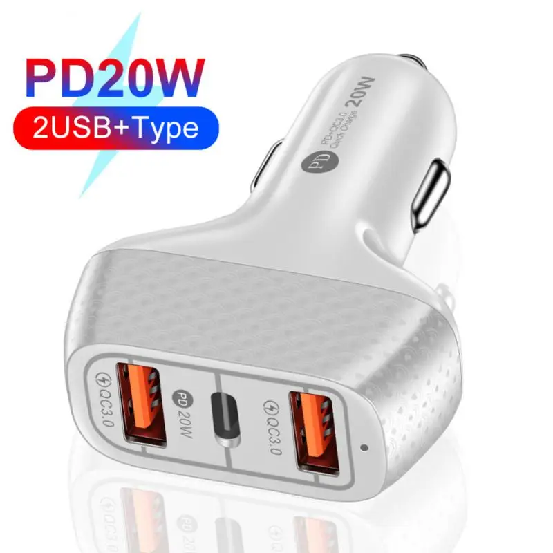 Car Charger For Cigarette Lighter Smart Phone USB Adapter Mobile Phone