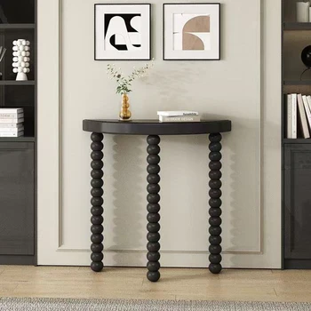 Tavolo consolle nordico salvaspazio Piccolo consolle tradizionale rustico della metà del secolo Consolle francese francese Meuble Furniture Home