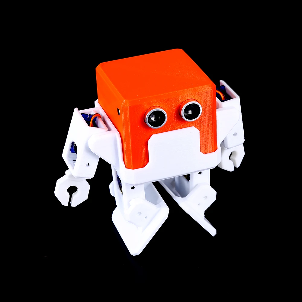 Voz Controle Otto Robot para Arduino Faça Você Mesmo Kit Presentes Stem Brinquedos Educativos Projeto Open Source - Imagem 3