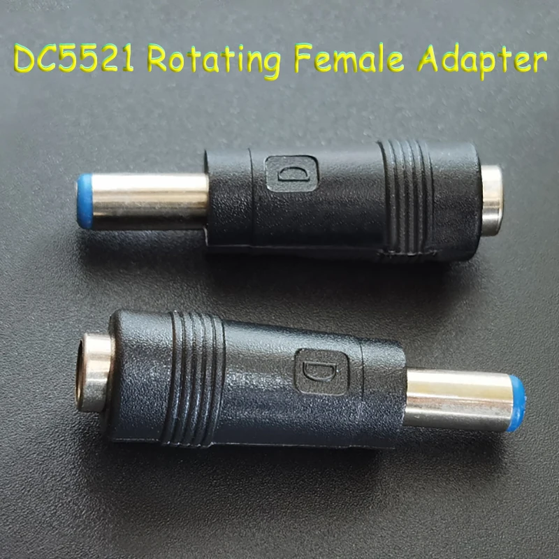 1 Stück 5,5x2,5/2,1 mm Buchse auf 5,5x2,1/2,5 mm Stecker DC-Stromanschluss-Adapter Laptop 5,5x2,1 auf 5,5x2,5 Ladeadapter