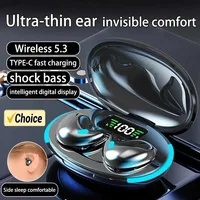 X55 earphone wireless earphone headphones noise reduction sport game sleep Bluetooth 5.0 earbuds HiFi stereo music headset 1